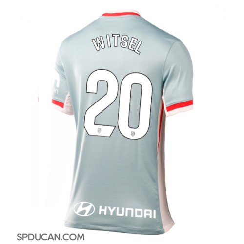 Zenski Nogometni Dres Atletico Madrid Axel Witsel #20 Gostujuci 2024-25 Kratak Rukav